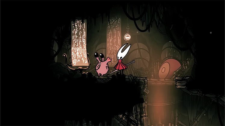 Hollow Knight: Silksong dark scenery